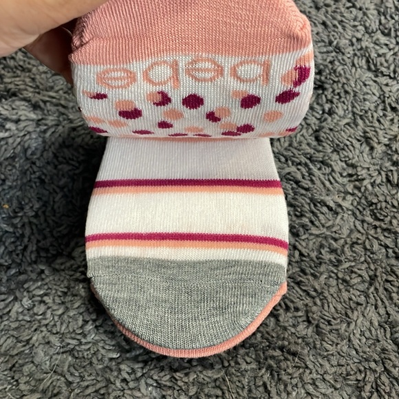 NWT set of 3 various designed Bebe brand socks - Picture 2 of 3